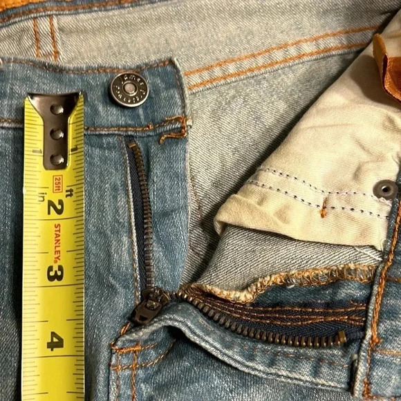 Y2K, James jeans ,women size 27. Light wash,low rise,bootcut,made USA ,140$NWT - Picture 11 of 15